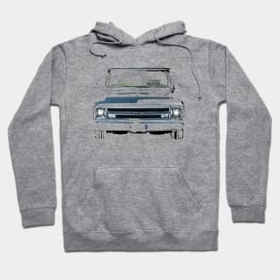 OLD CHEVY PICKUP C10 Hoodie